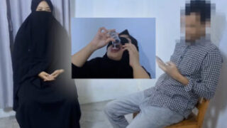 Tamu Undangan MULF Jilbab Hyper Ending Telen Sperma