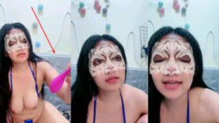 Queen Bikini Biru Pijatan Sensual Toge Yahud Spil Meki Dream